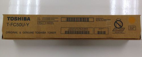 Genuine Toshiba Yellow Toner T-FC50U-Y for eStudio 2555C/3055C/3555C/4555/5055C