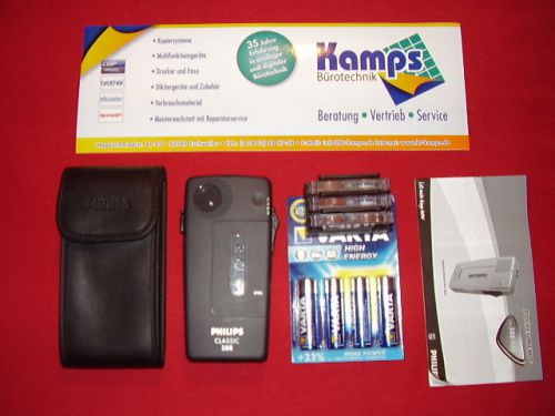Philips pocket memo 388, fur die mini-cassette, neu, in ovp, inkl. zubehor. for sale