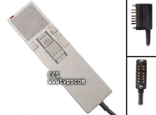 SONY HU-70 Hand Held Microphone Dictation Transcriber