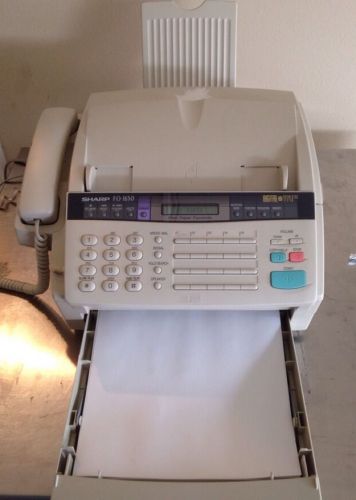 Sharp FO-1650 Fax Machine Digital Answering System