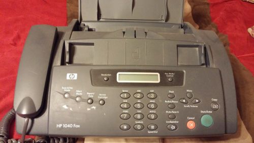 HP 1040 Fax Scan Print Combo Machine with Telephone Handset