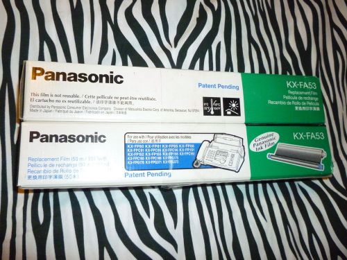 Panasonic KX-FA53 Replacement Flim Lot Of  2 NEW!