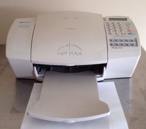 Hp 910 Fax Copy Machine