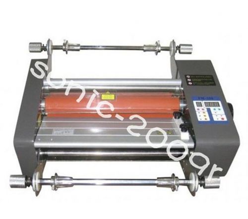 Hot and cold roll laminating machine