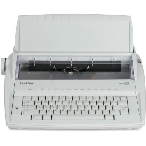 BROTHER INT L (PRINTERS) ML-100 BROTHER INTL (PRINTERS) ELECTRONIC TYPEWRITER