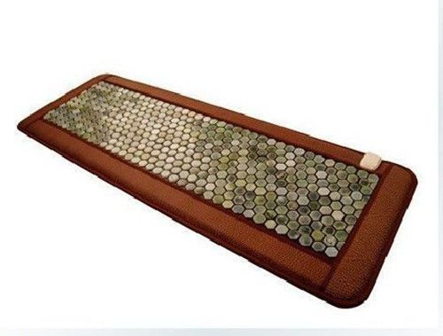 Cushion jade Far Infrared Heat mat skin pain sofa bed back sauna spa aged sofa