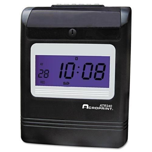 Acroprint atr240 top loading time clock for sale