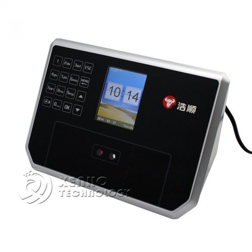 Ir biometric facial recognition office employee attendance time clock psw/tcp for sale