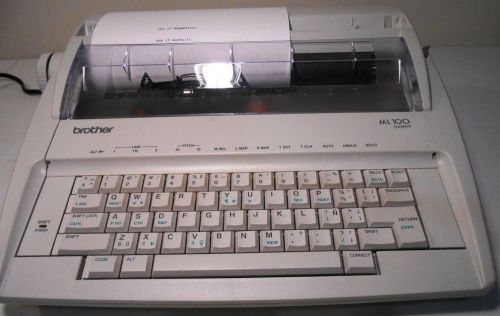 Brother ML-100 Standard Daisy Wheel Electronic Typewriter
