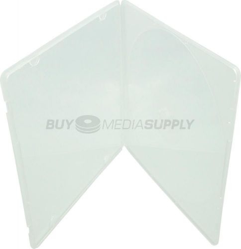 5mm Slimline Clear 1 Disc CD/DVD PP Poly Case / Outer Plastic Wrap - 1 Piece
