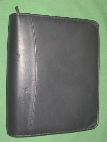 Classic ~1.5&#034;~ top-grain leather kirkland planner binder franklin covey 9148 for sale