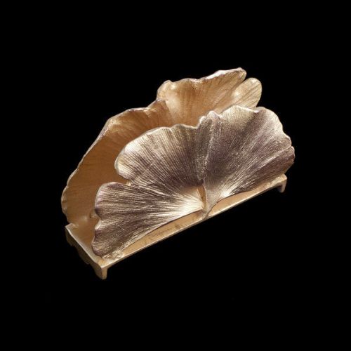 Ginkgo Leaf Business Card Holder - Michael Michaud Table Art - Gingko