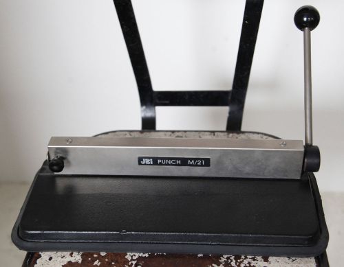 James burn international m/21 cast iron offset plate punch perfect condition for sale