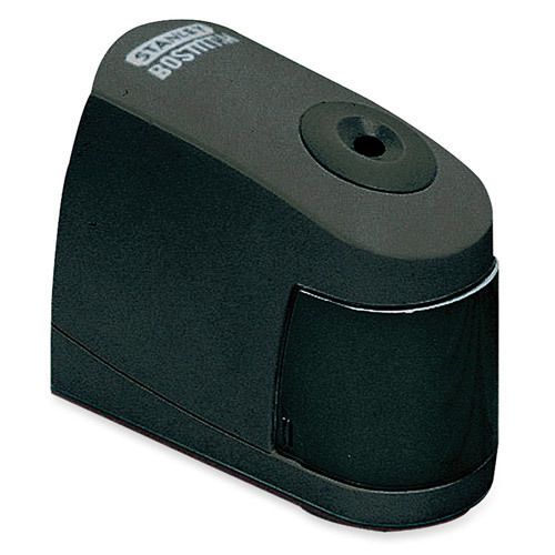 Stanley bostitch pencil sharpener, battery powered, black. sold as each for sale