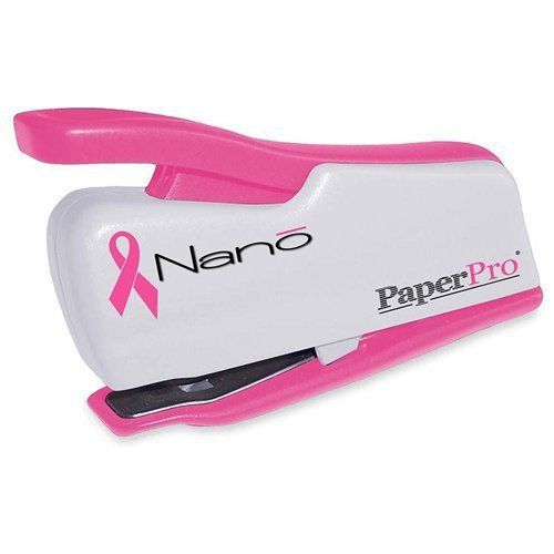 Paperpro Nano Mini Stapler - 12 Sheets Capacity - Pink, White (1888)
