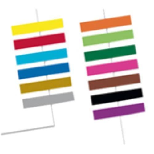 Redi-tag 20205 small page flag - repositionable - 1&#034; x 0.18&#034; - assorted - 4pad for sale