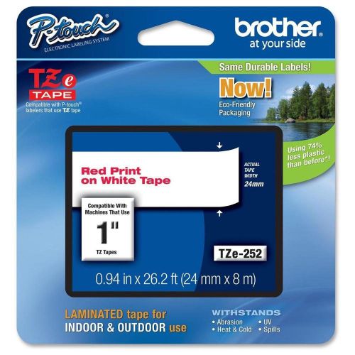 Brother tz lettering label tape tze-252 for sale