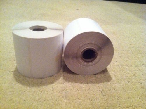 4 Rolls of 750 Premium 3X2 Direct Thermal Labels