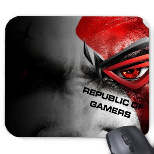 Asus Republic of Gamers Logo Mouse pad Keep The Mouse from Sliding