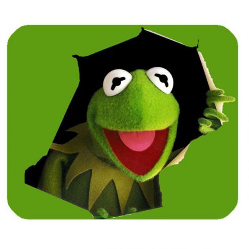 Kermit The Frog Custom Mouse Pad Anti Slip with Rubber backed and top Polyester
