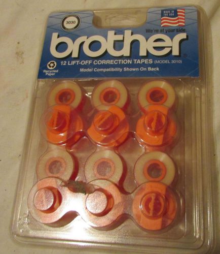 New 12 brother 3030 lift-off correcton tapes * model 3010 * typewriter supplies for sale