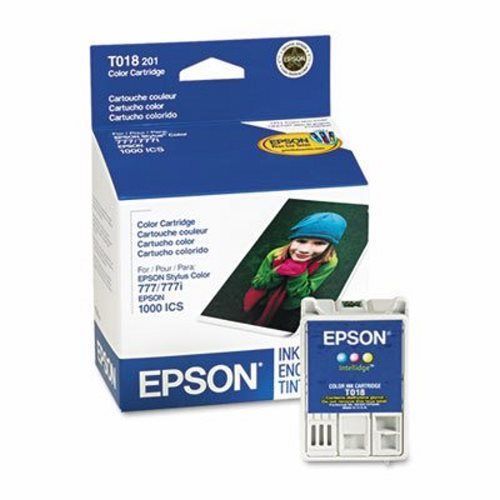 Epson T018201 Intellidge Ink, 150 Page-Yield, Tri-Color (EPST018201)