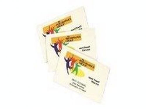 Avery Clean Edge - Matte coated business cards - ivory - 20 pcs. 10 ) 8876
