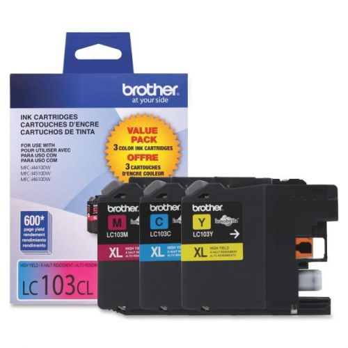 BROTHER INT L (SUPPLIES) LC1033PKS  3PK INK CARTRIDGE FOR