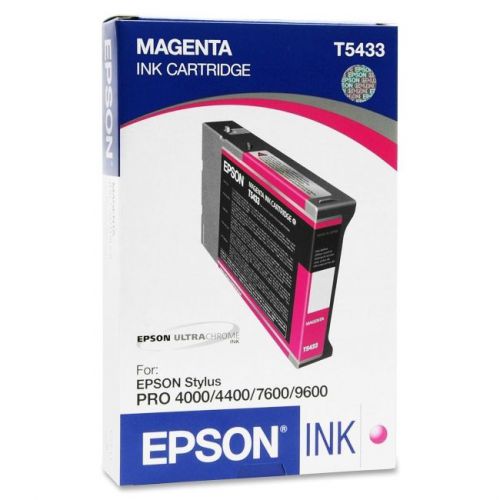 Epson - accessories t543300 ultrachrome magenta ink cart for sale