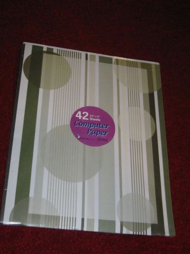 COMPUTER PAPER 42 SHEETS-New Sealed