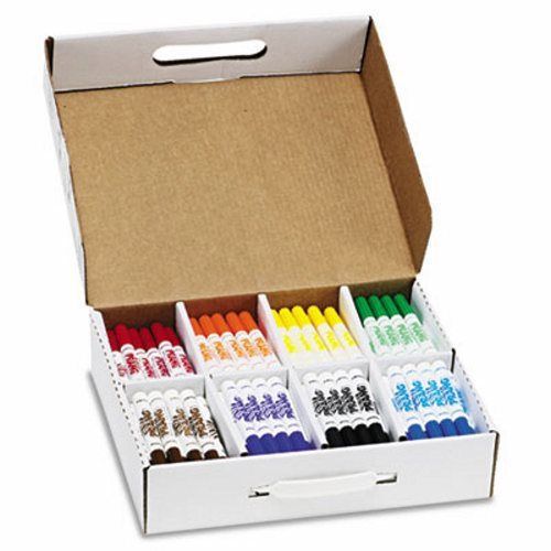 Dixon Washable Markers, Eight Assorted Colors, 200/Carton (DIX80613)