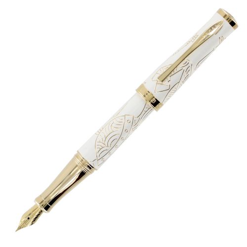 Cross 2014 Year of the Horse Fountain Pen, Imperial White, Fine Point