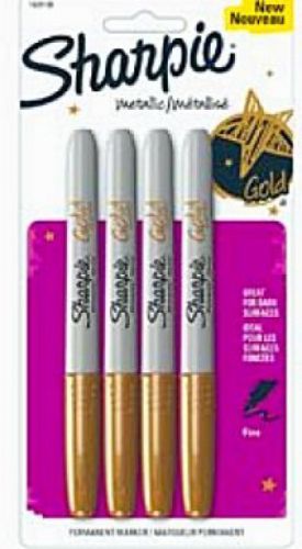 SHARPIE METALLIC GOLD  FINE POINT MARKERS lot of 48
