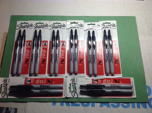 Sharpie Retractable Markers - Brand New In Box - 16 In Total