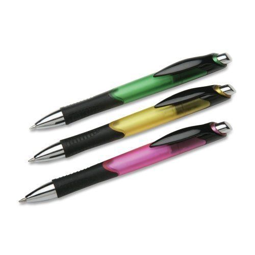 Skilcraft rubberized grip retractable ballpoint pen - black ink - (nsn4928463) for sale
