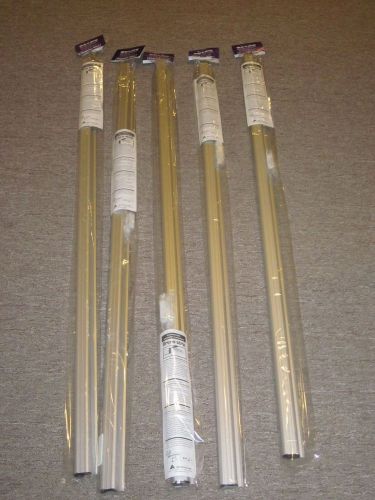 5 advantus grip-a-strip display rail, 36&#034; long, 1 1/2&#034; high, satin - avt2005 for sale