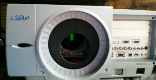 Sanyo XF60 a 6500 lumen projector no lens, choice of lens available please ask