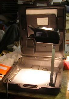 ** SCOTCH * 3M ** PORTABLE Overhead Projector Unit with CASE ** WORKS *