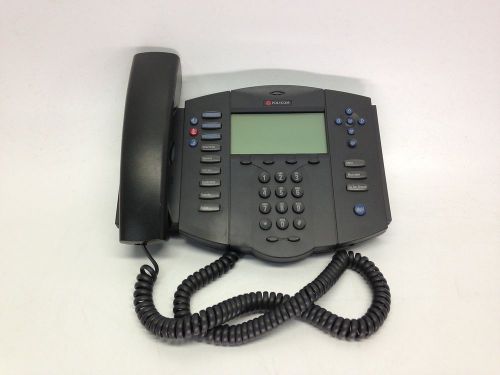 Polycom soundpoint ip 501 sip 2201-11501-001 business office phone untested for sale