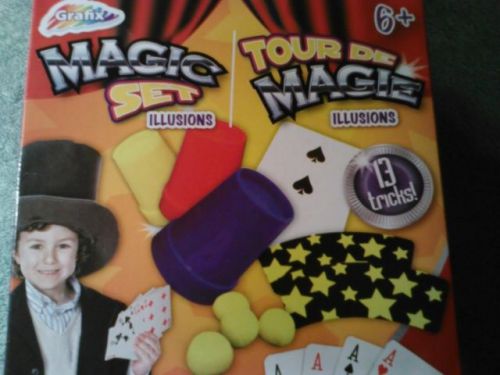 New in box Magic complete set for 13 tricks Instruction included Great Gift