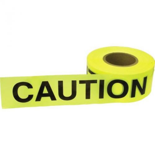 Caution Tape 3&#034; X 300&#039; Roll 461086 National Brand Alternative 461086