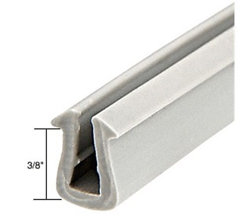 Glazing vinyl 3/8&#034; channel depth 11/32&#034; to 3/8&#034; metal opening - 100&#039; roll for sale