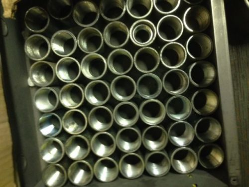 (10) RIGID Galvanized Coupling,Threaded 1&#034; inch