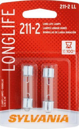 Sylvania 211-2 ll long life miniature lamp  (pack of 2) for sale