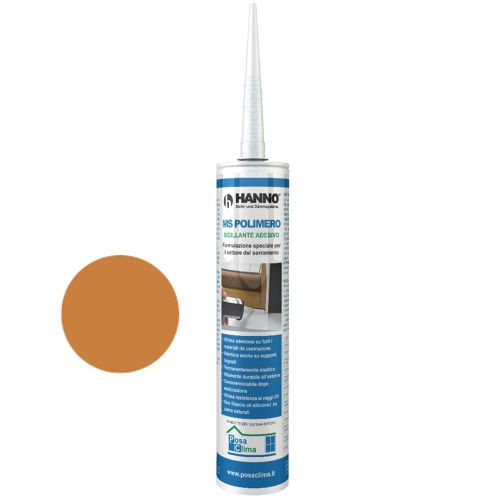 MS POLYMER HANNO 290ML GOLDEN OAK Adhesive sealant neutral and paintable