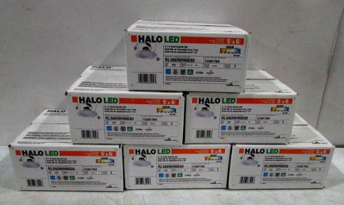 Halo RL560WH6830 Lot of 6 Retrofit LED Modules 5-6 Inch