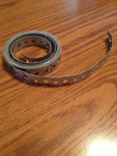 3/4&#034; galvanized steel plumbers tape hanger strap for sale