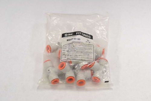 Lot 10 smc kq2t13-00 one touch connector 1/2in union tee tube fitting b337686 for sale