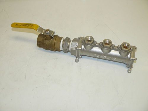 PROTEUS TOFPINE 9TPMSOLORP1 RF3 MANIFOLD ASSEMBLY FEMALE/FEMALE W/ 3 BALL VALVES