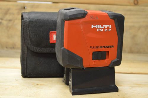 Hilti pm 2-p plumb laser level used free shipping for sale